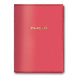 Fashion Passport Wallet | Coral